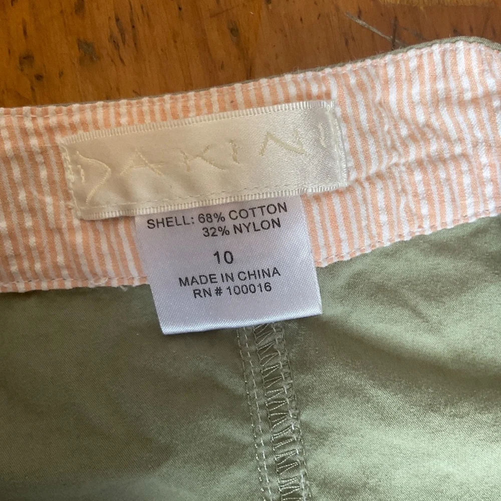 Safari green cargo skirt by Dakini size 10 - Picture 11 of 12